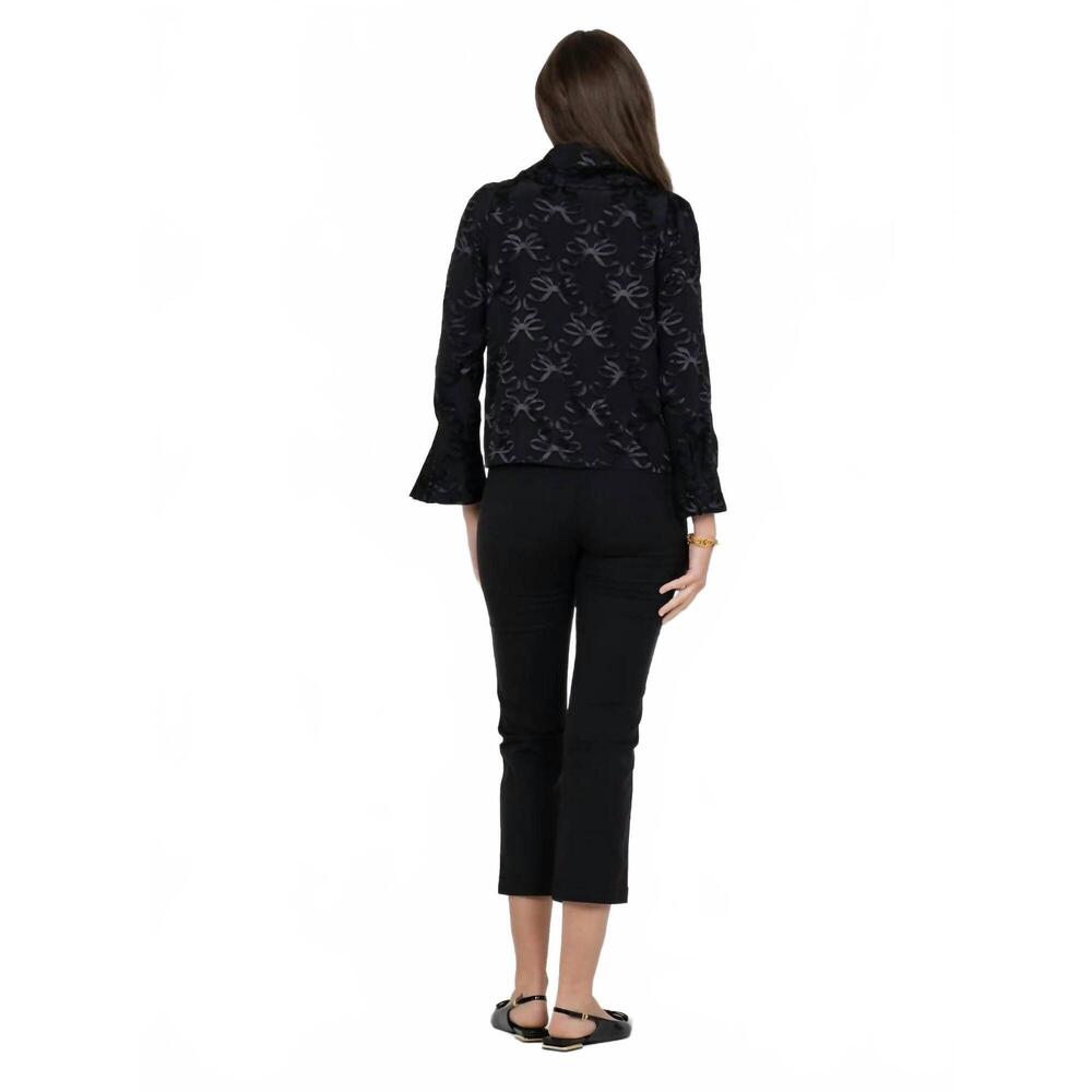 NEW EMILY MCCARTHY cameron top in black - Picture 4 of 5